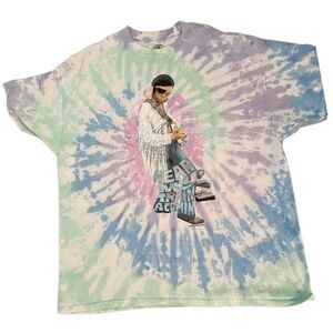 Jimi Hendrix Tie-Dye T-Shirt sz Large